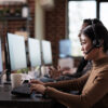 Call center reception